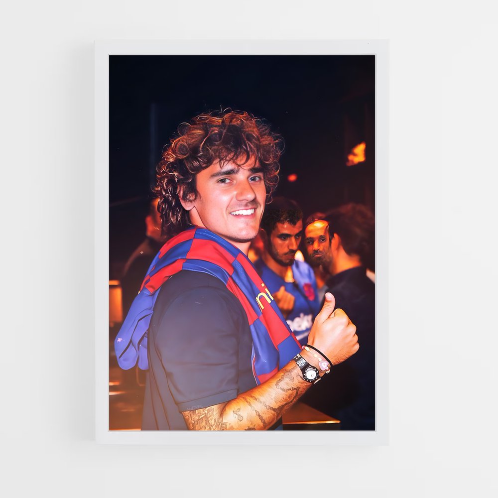 Poster Antoine griezmann (vue 3)